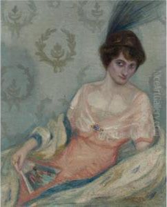 Mujer Sentada by Carlos Alberto Castellanos