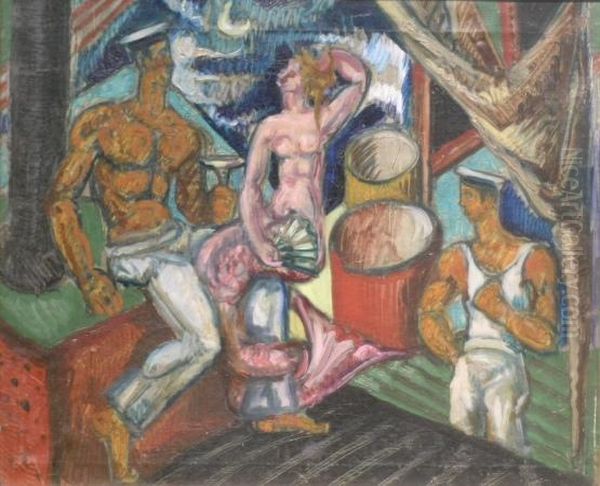 Sailors And Mermaid - view 1