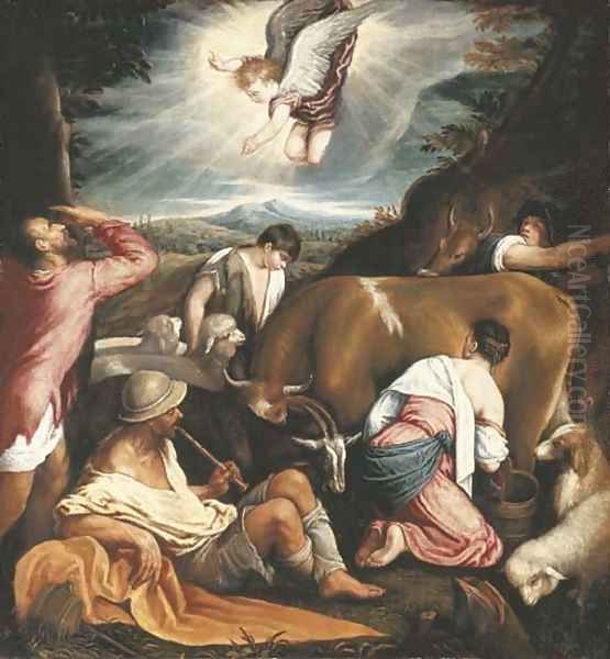 The Annunciation to the Shepherds - view 1