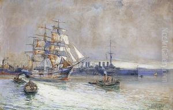 Le Port De Cherbourg - view 1