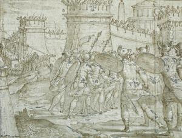 L'assaut D'une Cite Fortifiee - view 1