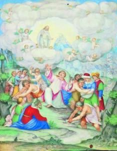 La Lapidazione Di Santo Stefano by Giovanni B. (Il Genvovese) Castello