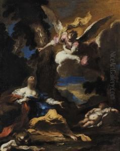 Agar E L'angelo by Valerio Castello