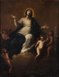 Ambito Di Assunzione Della Vergine by Valerio Castello
