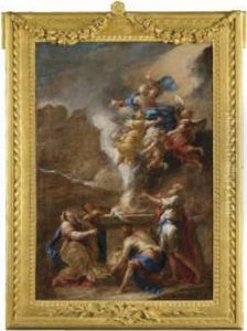 The Sacrifice Of Noah by Valerio Castello