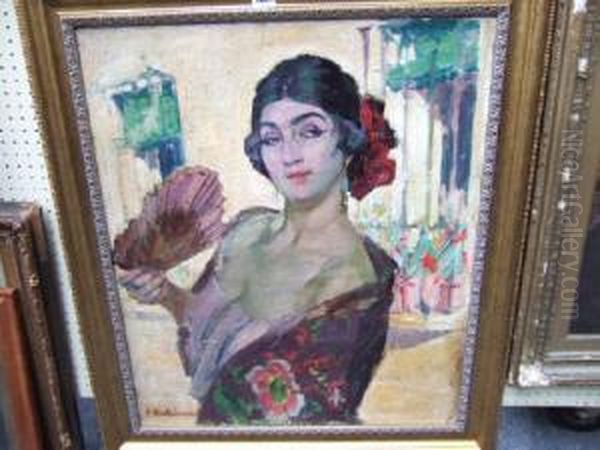 Castlucho, Flameco Dancer, Signed - view 1