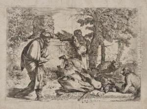Diogenes Seeking An Honest Man by Giovanni Benedetto Castiglione