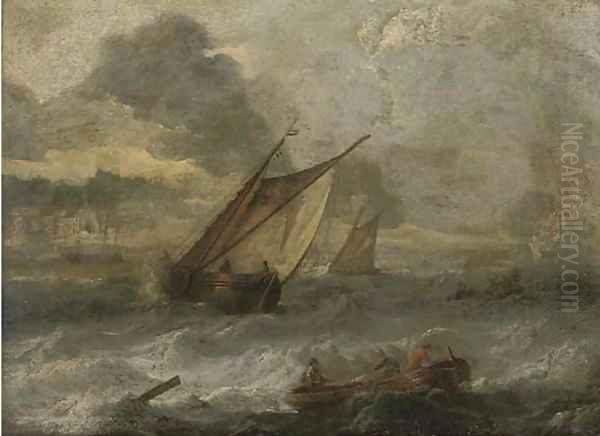 Shipping in a stiff breeze - view 1