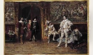 Avant Le Duel by Giuseppe Castiglione