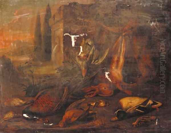 Dead game in a classical landscape - view 1