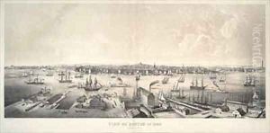 View of Boston from the east