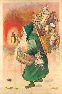 Father Christmas by Firmin Bouisset