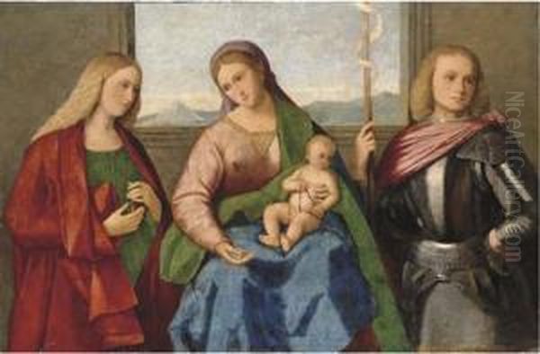 The Madonna And Child With Saint Mary Magdalen And Saint George - view 1