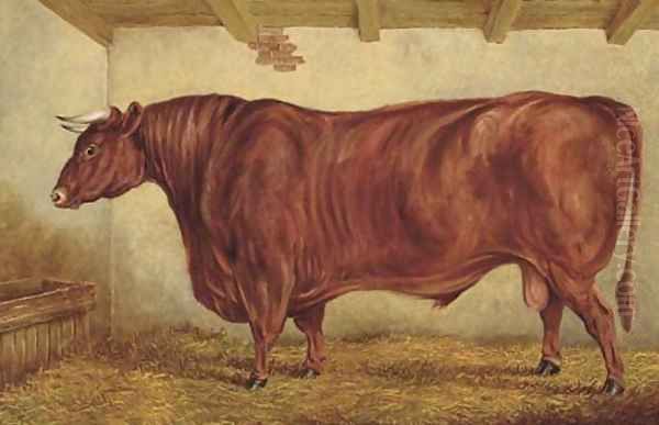 Brutus, a prize bull - view 1