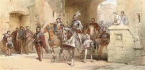 A Procession Through The City Gates