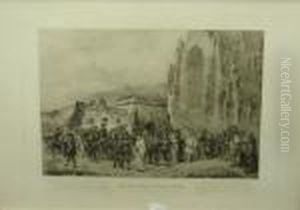 Etching, Published Blakburn May 8 1886 By Luke S. Walmsley, Kensington Palace