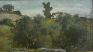Paysage by Leon Cauvy