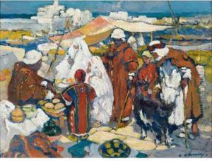 Marche Devant L'amiraute D'alger by Leon Cauvy