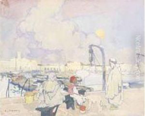Les Quais Pres De L'amiraute, Alger.