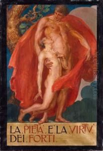 La Pieta E La Virtu Deiforti by Ludovico Cavaleri