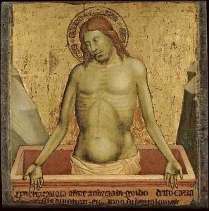 Christ as the Man of Sorrows by Martino Di Bartolomeo Di Biagio