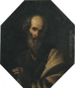 Busto Di Vecchio (apostolo?) by Bernardo Cavallino
