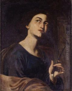 A Female Saint by Bernardo Cavallino