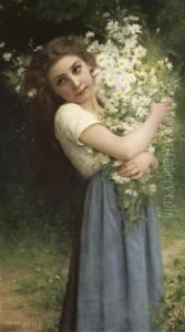 The Flower Girl by Jules Cyrille Cave