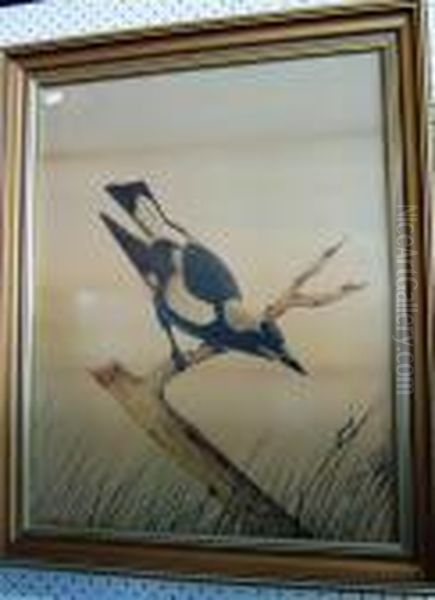 Magpie And Caterpillar - view 1