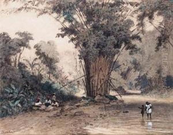Landscape With A Bamboo Grove - view 1