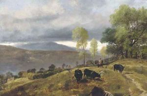 On the hills by Richard Beavis