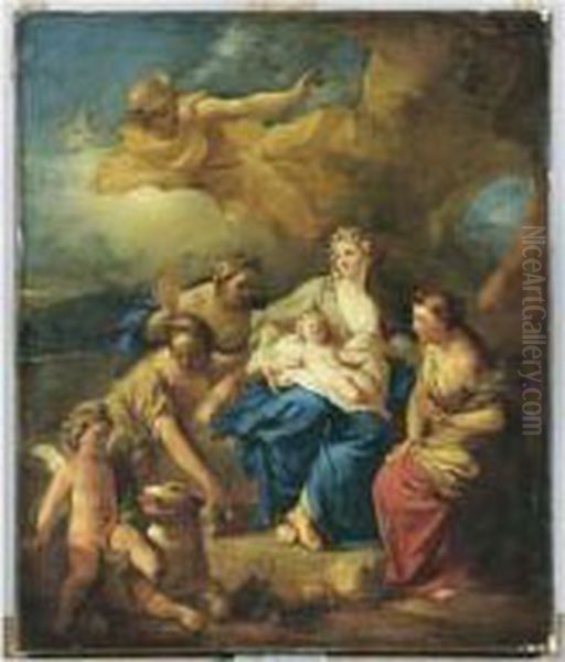 Mercure Confie Bacchus Aux Nymphes De L'ile De Naxos - view 1