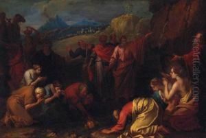 Moses Striking The Rock