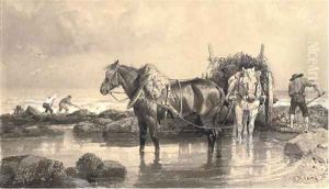 The kelp gatherers by Richard Beavis