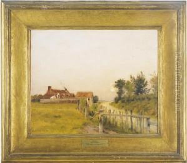 Sunset; And A Companion Painting Of Sunrise - view 1