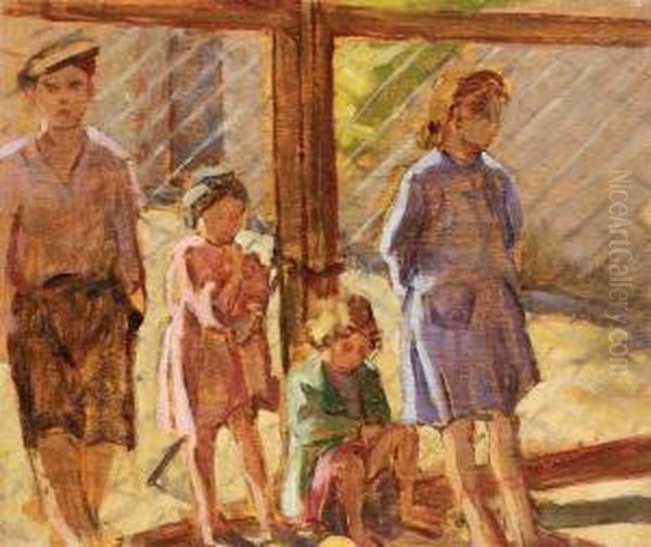 Bambini Nel Cortile - view 1