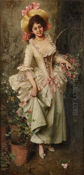 Italian Flower Seller - view 1