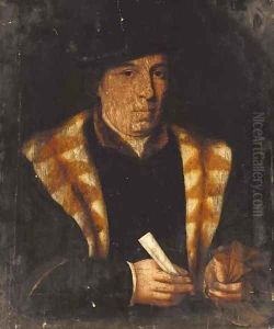 Portrait of a gentlemen by Bartel Bruyn