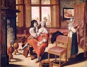 The Five Senses - Touch by Abraham Bosse