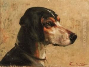 Ritratto Di Cane by Eugenio Cecconi