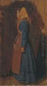 Giovane Contadina by Eugenio Cecconi