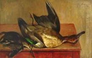 Natura Morta Con Volatili by Eugenio Cecconi