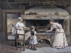 Inside A Bakery