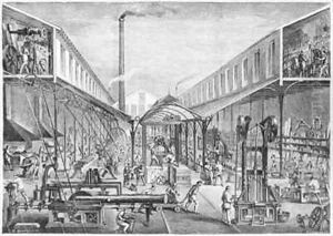Great industries, workshops of construction, sawmill and machine tools at the Arbey Company by Bourdelin, Emile