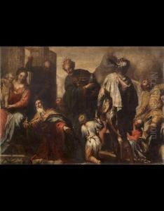 Adorazione Dei Magi by Andrea Celesti