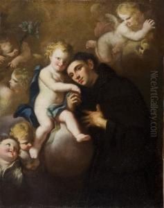 Sant'antonio Da Padova Adora Il Bambino