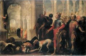 Queen Jezebel Being Punished By Jehu