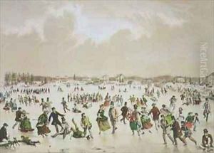 Jamaica Pond, West Roxbury, Mass by Bufford, John Henry