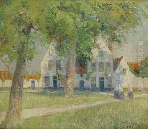 Binnentuin Van Een Begijnhof by Julien Celos