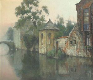 Begijnhof Aan Het Water. by Julien Celos